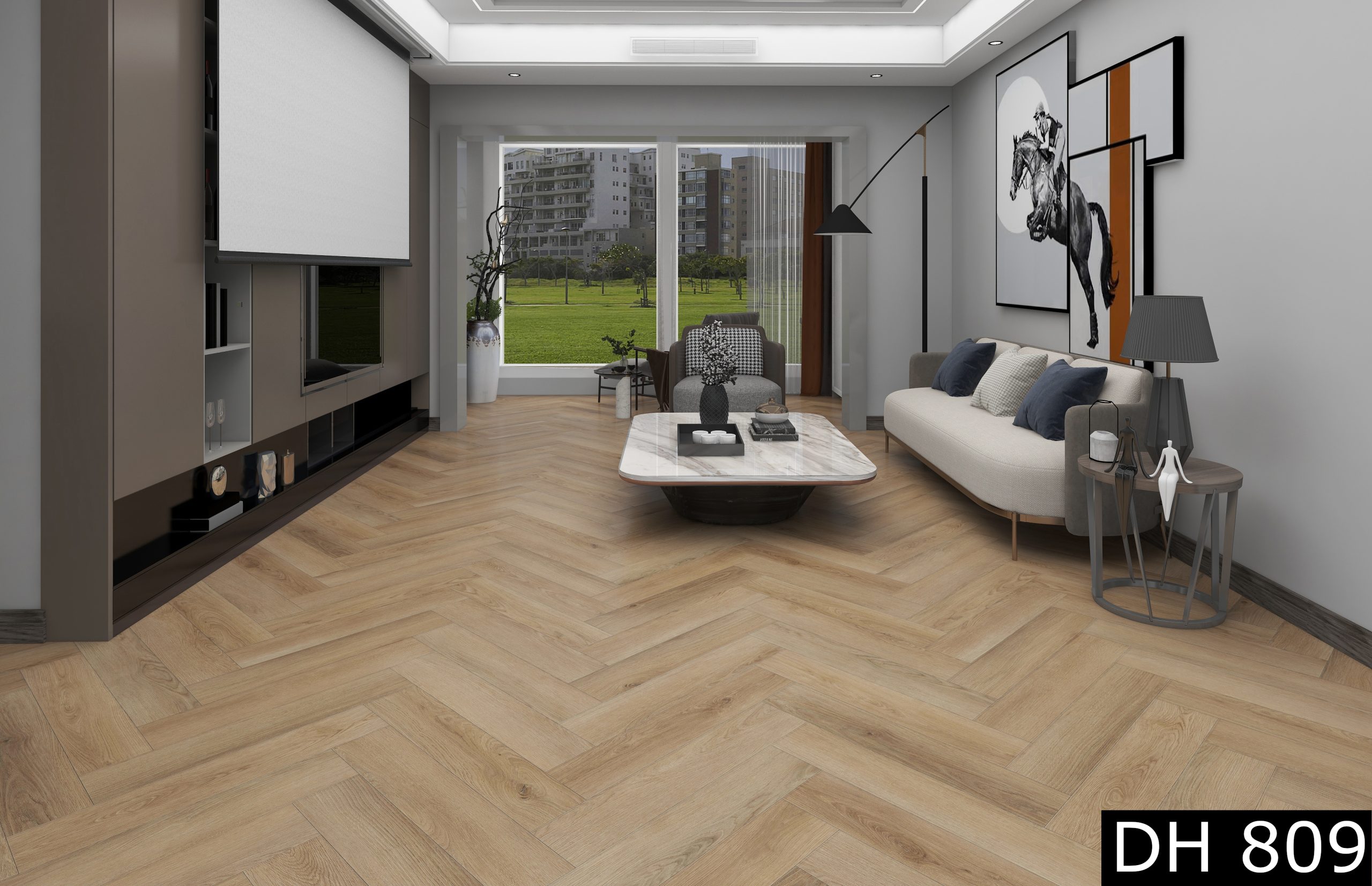 Pardoseală SPC Premium 3D Pinum Tip HerringBone - imagine 4
